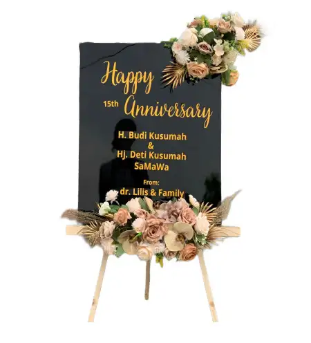 Papan Bunga Akrilik Kawah Manuk