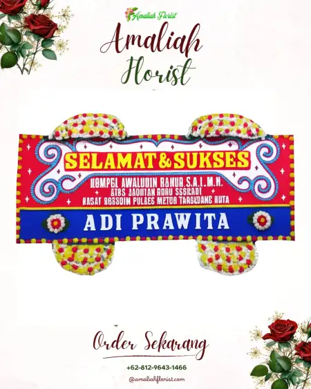 Papan Bunga Ucapan Selamat Kawah Manuk
